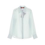 MaxMara Studio Рубашка Women's Aqua Blue - фото 3