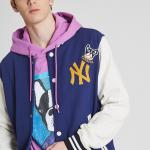Куртка бейсбольная New York Yankees унисекс синий Mlb - фото 3