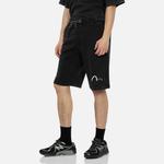 Повседневные шорты мужские черные Evisu, черный - фото 3