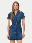 Джинсовое платье стандартный крой 241-ROGLA Morgan, синий - фото