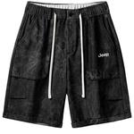 Джинсовые шорты унисекс Jeep, черный - фото 6