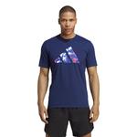 Shirt tr-es+ bl log t Adidas, цвет dkblue - фото 2