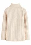 Джемпер Next REGULAR FIT-ROLL NECK, Oatmeal/Beige - фото 5
