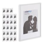 24xРамка для фотографий Relaxdays 20x30 cm, белый - фото