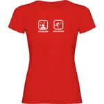 Футболка Kruskis Problem Solution Smash, красный - фото