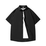 Рубашка унисекс KW, Черный (модель CY45) - фото 13