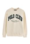 Толстовка Polo Club Sweatshirt, Ecru/Off-White - фото 5