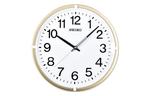 SEIKO Часы Quartz Movement Plastic Wall Clock Unisex White QXA652G - фото