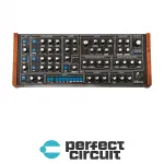 GS Music GS e7 Полифонический аналоговый синтезатор Desktop Module (черный + синий) - фото