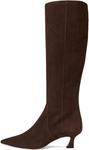 Ботинки Stuart Weitzman Women's Vinnie Zip Boots 50, Walnut - фото 4