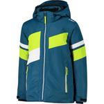 Детская куртка с капюшоном на кнопках Cmp, цвет deep lake - фото 3