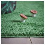 Ковер, длинный ворс, зеленый, 133x160 см Skogsduva IKEA - фото 4