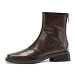 DAPHNE Ботильоны женские Brown Unlined/Black Unlined - фото 9