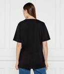 Футболка женская Liu Jo Sport с вышивкой и стразами, черный - фото 3