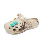 NANJIREN Клоги унисекс черно-белые, цвет Black White - фото 6