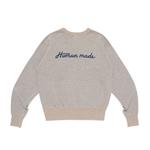 Свитшот Mr. Peanut, Collaboration Mr. Peanuts, Collaboration FW25 унисекс HUMAN MADE, серый - фото 3