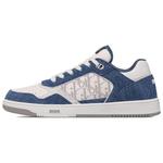 DIOR Кроссовки B27 Low White Blue Denim - фото