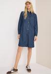 Платье Cecil Denim dress, Blau/Blue - фото 3