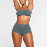 Шорты SKIMS Cotton Jersey, цвет Kyanite - фото 2