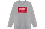 Хлопковый свитшот с логотипом Burberry, серый - фото 6