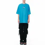 Футболка унисекс синяя WE11DONE - фото 4