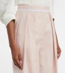 Широкие брюки со складками Ariana Stella McCartney, Linem - фото 4