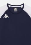 Футболка Kappa LORETO UNISEX, Blue Marine/White/Dark Blue - фото 3