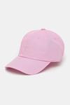 Хлопковая кепка с козырьком Peak Performance, розовый - фото