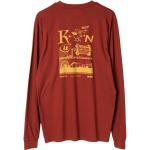 Футболка KAVU Puzzle Time Long-Sleeve KAVU, Fired Brick - фото