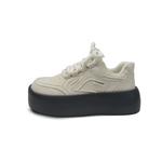 Низкие женские кроссовки AFJI, Beige - фото