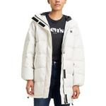 Пуховик женский белый Levi’S - фото 3