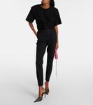 Топ из хлопковой смеси Magda Butrym, черный - фото 2