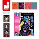 Janod, Креативный набор "Кошки" для скретчинга - фото