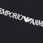 Мужская поло SS24 EMPORIO ARMANI, черный - фото 8