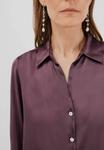 Блуза Cortefiel Button-down blouse, Dark Purple - фото 4