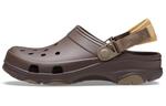 Сандалии beach coffee sandals Crocs, коричневый - фото 2