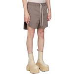 Шорты со шнурком RICK OWENS, серый - фото 4