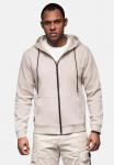 Толстовка на молнии Ombre, бежевый - фото