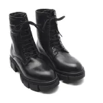 Воздушные ботильоны из кожи Karl Lagerfeld, черный - фото 2