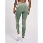 Леггинсы Hummel Cleaa Mid Waist, зеленый - фото 4