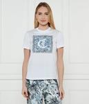 Футболка женская Just Cavalli с принтом, белый - фото
