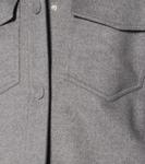 Шерстяное пальто Stella McCartney, Light Grey Melange - фото 4