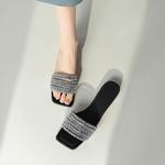 Шлепанцы женские Echo&Yolo, цвет Silver 2 cm - фото 5