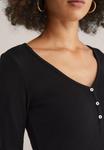 Топ WE Fashion Long sleeved top, Black - фото 4