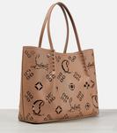 Сумка-тоут cabarock с перфорацией Christian Louboutin, бежевый - фото 4