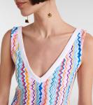 Мини-платье Zig Zag Missoni, Multicolor Zig Zag - фото 4