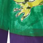 Шорты с принтом на резинке Burberry, мультиколор - фото 9