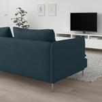 3-местный диван SÖDERHAMN IKEA, цвет hillared dark blue - фото 2