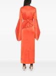 Baruni платье макси Alchemilla, оранжевый - фото 4