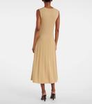 Плиссированное платье миди Joseph, Desert Sand - фото 3